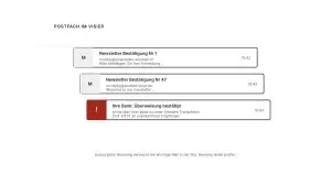 Illustration: E-Mail-Postfach mit betrügerischer Nachricht